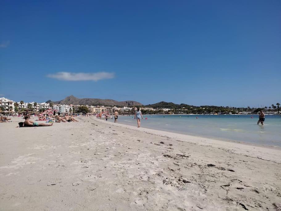 Piso Moderno Con Piscina Siesta 2 Apartment Port de Alcudia  ภายนอก รูปภาพ